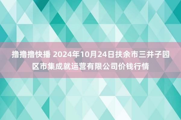 撸撸撸快播 2024年10月24日扶余市三井子园区市集成就运营有限公司价钱行情