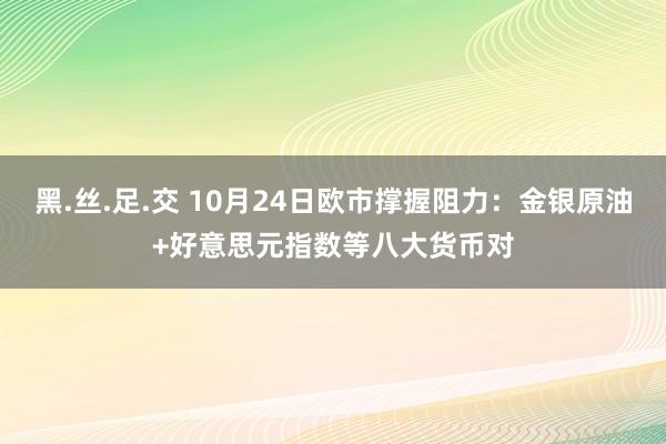 黑.丝.足.交 10月24日欧市撑握阻力：金银原油+好意思元指数等八大货币对