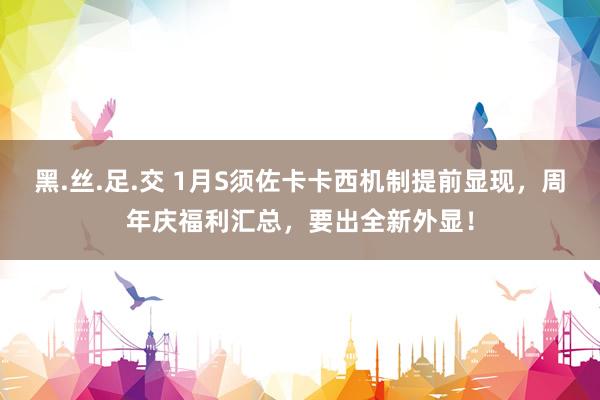 黑.丝.足.交 1月S须佐卡卡西机制提前显现，周年庆福利汇总，要出全新外显！