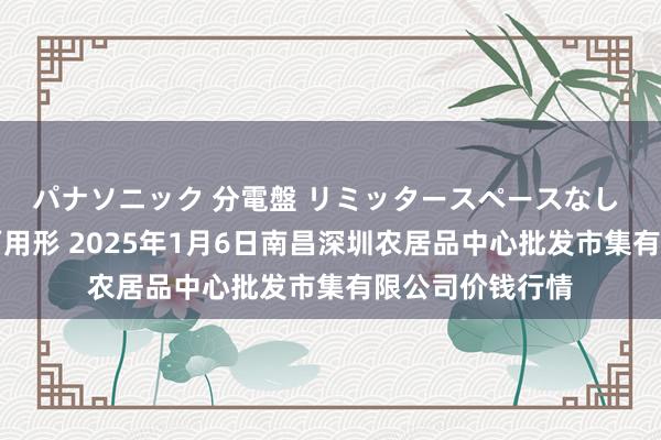 パナソニック 分電盤 リミッタースペースなし 露出・半埋込両用形 2025年1月6日南昌深圳农居品中心批发市集有限公司价钱行情