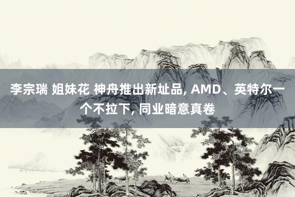 李宗瑞 姐妹花 神舟推出新址品， AMD、英特尔一个不拉下， 同业暗意真卷